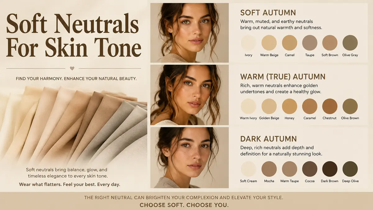 soft neutrals for skin tone