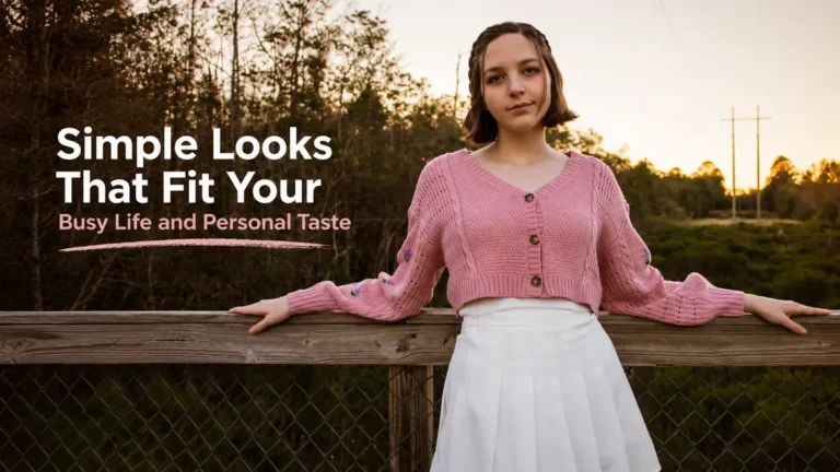 Simple Looks That Fit Your Busy Life and Personal Taste
